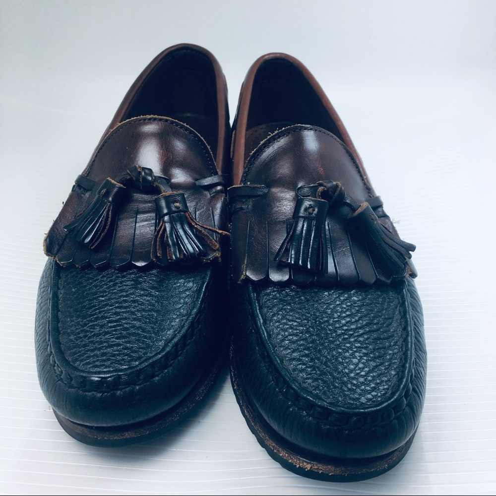 Allen Edmonds Nashua Black Tassel Loafer 7.5D